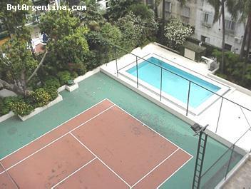 Pool and Tennis Court