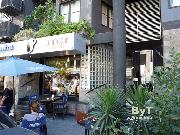 Building And Below Cafe